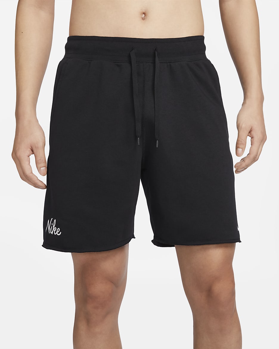 Nike men's dry fleece shorts best sale